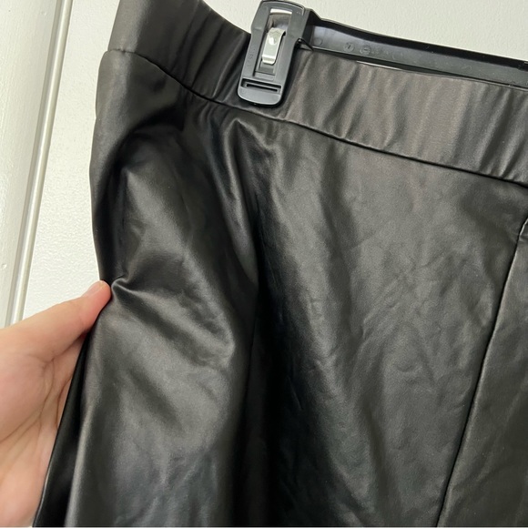 Shein Curve Plus Size Leather Leggings - Picture 5 of 5